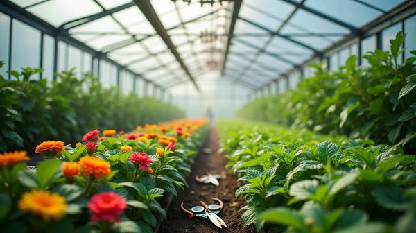 Optimiser votre production avec un fabricant de serre professionnelle