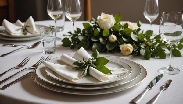 Le rôle des serviettes dans la décoration de table
