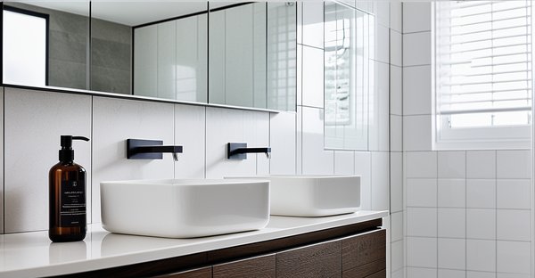 L'art d'une salle de bain bien organisée et sereine