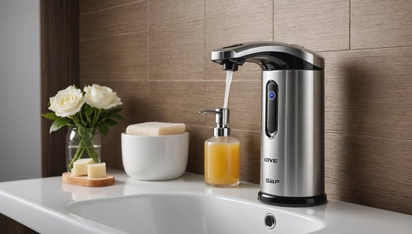 Distributeur savon automatique love&soap : confort et hygiène assurés